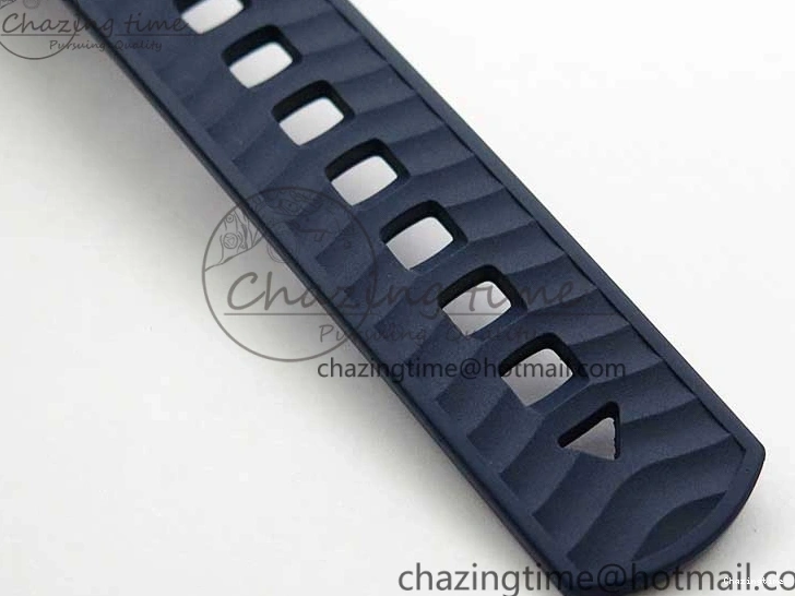 0411 2018 Seamaster Diver 300M RG Blue Ceramic VSF 1:1 Best Edition Blue Dial on Blue Rubber Strap A WeatherProof 7914